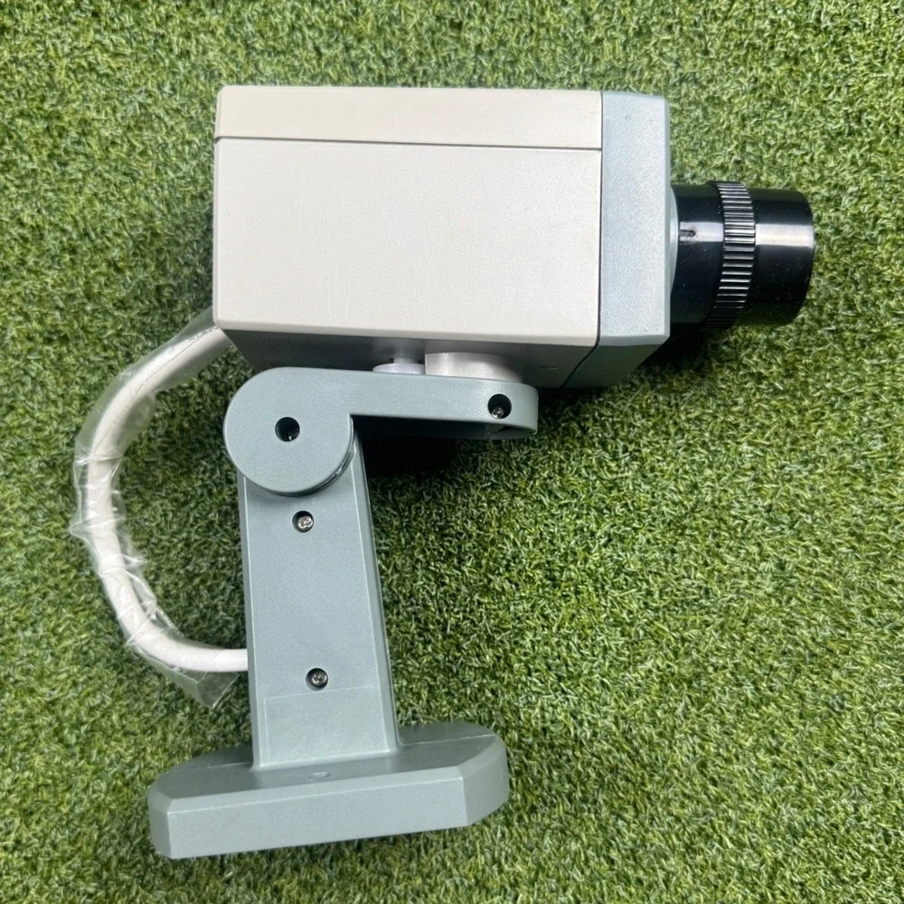 90's Vintage Imitation Security Camera Dummy Surveillance Flashing Oscillating